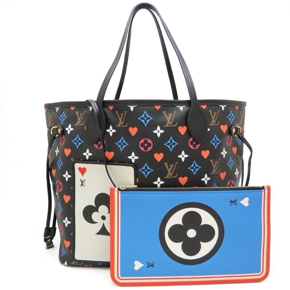 LOUIS VUITTON Louis Vuitton Monogram Game On Neverfull PM M57483 Tote Bag Noi...